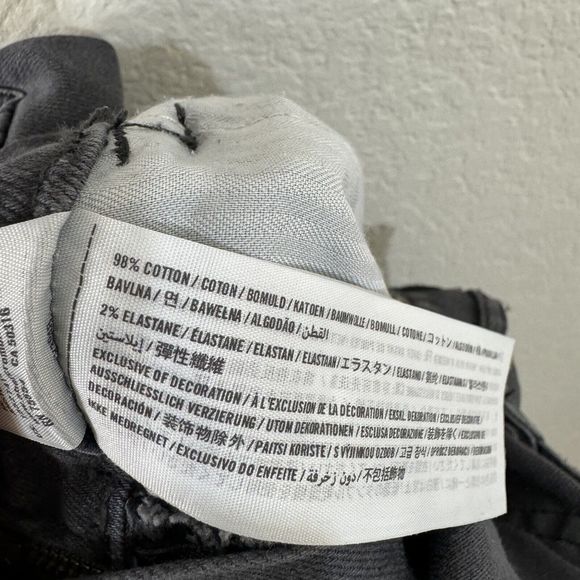 abercrombie & fitch overalls Black Wash XS Skinny - Picture 5 of 5